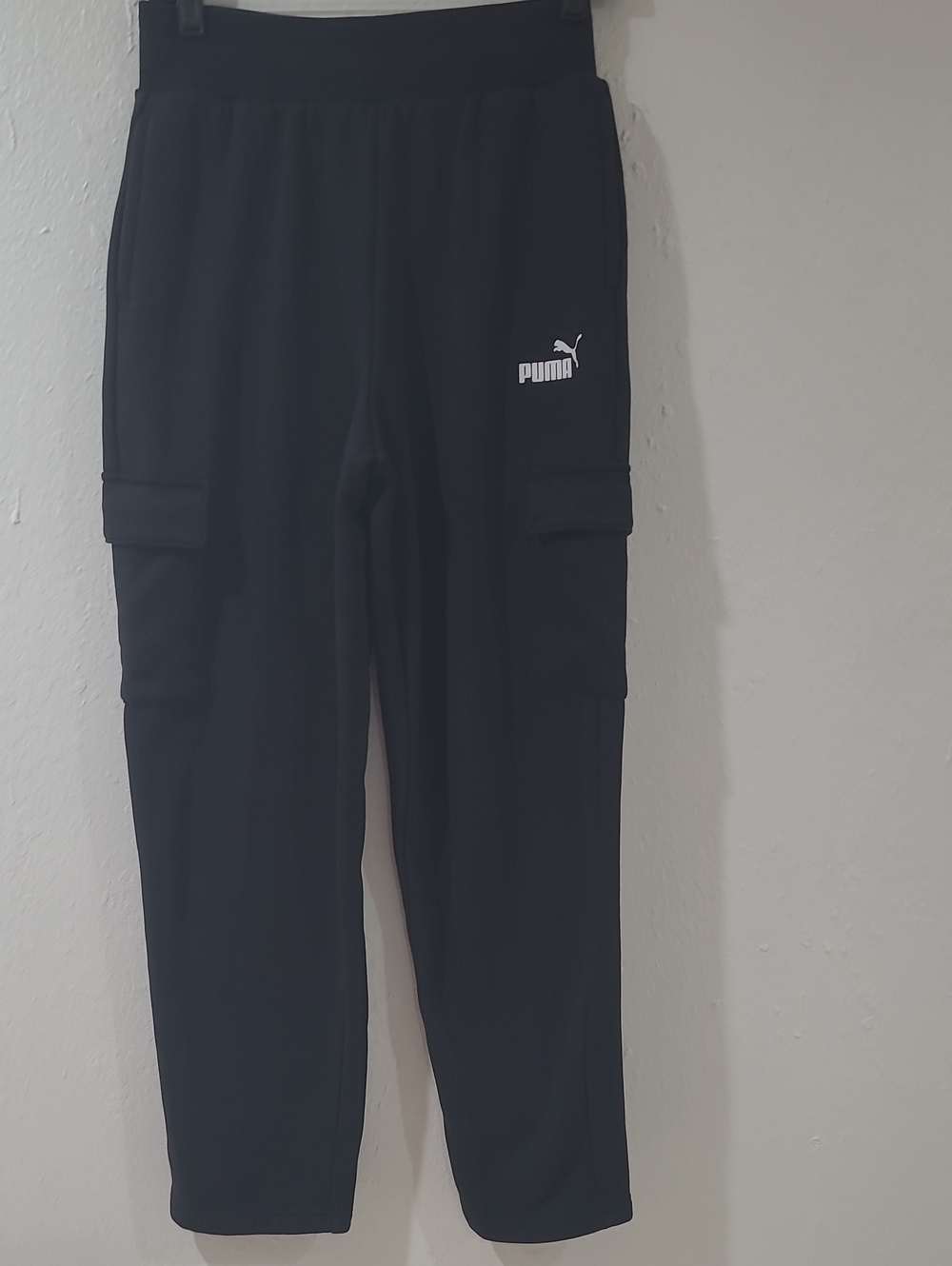 Puma Black Cargo Track Pants